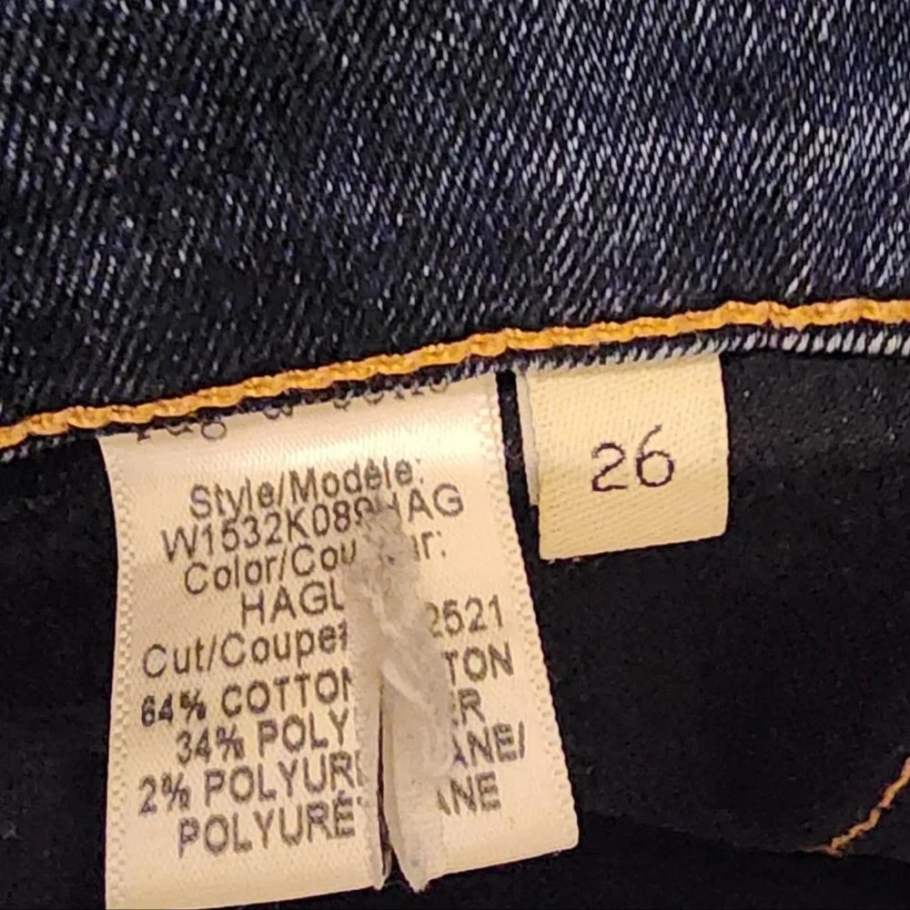RAG & BONE Womens Nina High-Rise Skinny Jeans, Sz. 26